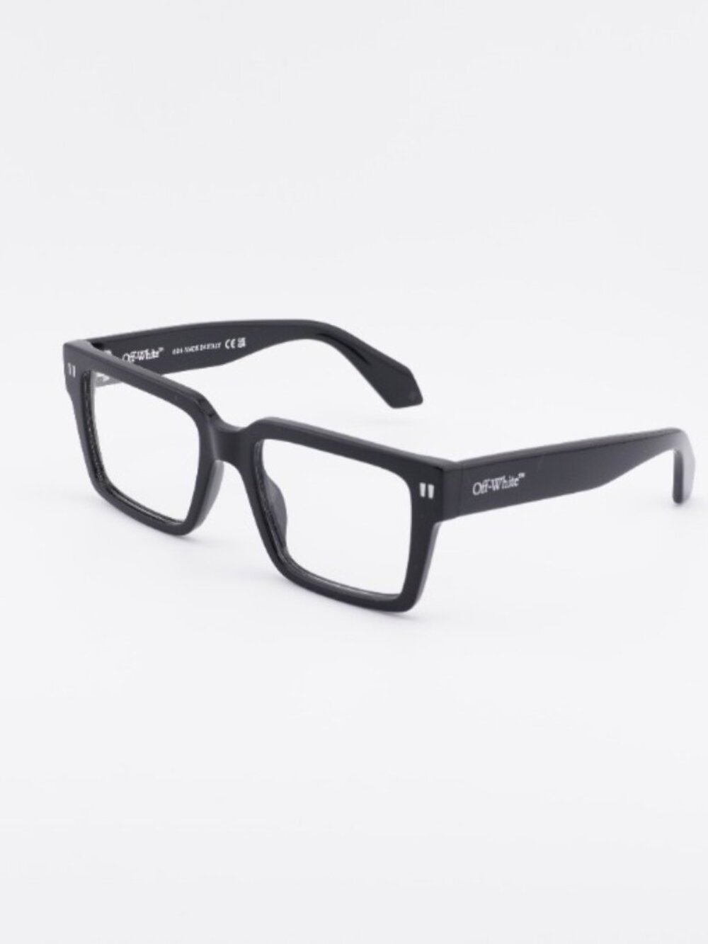 Off-White OERJ054 STYLE 54 1000 Eyeglasses Black 53mm Square Frame